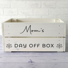 Personalised Wooden Home SPA Crate for Mother's Day