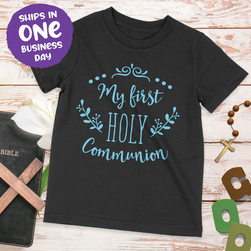 Communion Celebration T-shirt – Cute Personalised Communion Present