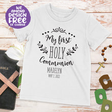 Communion Celebration T-shirt – Cute Personalised Communion Present