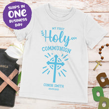 Personalised My First Holy Communion T-shirt – Cute Communion Celebration Present