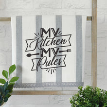 My Kitchen, My Rules Personalised Tea Towels for Mother's Day