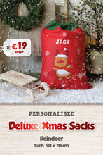 Personalised Deluxe Christmas Present Sack