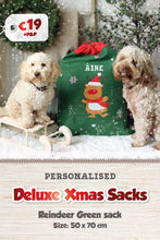 Personalised Deluxe Christmas Present Sack