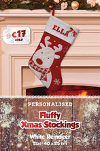 Fluffy Personalised Christmas Stockings
