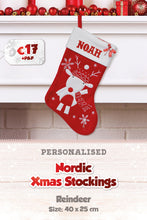 Nordic Personalised Christmas Stockings