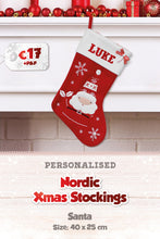 Nordic Personalised Christmas Stockings