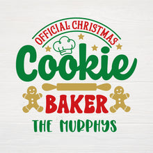 Personalised Christmas Apron with straps | Official Christmas Cookie Baker Outfit