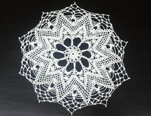 White Cotton Crochet Doily No.1