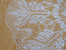 White Cotton Crochet Doily No.8